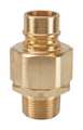Snap-Tite Hydraulic Quick Connect Hose Coupling, Brass Body, Ball Lock, 1/2"-14 Thread Size, H Series BVHN8-8M