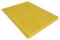 Zoro Select Trench Cover, Plastic, 4400 lb., Yellow CSP-TC35-Y