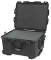 Nanuk Cases Black Protective Case, 25-3/8"L x 20"W x 14-1/2"D 960S-010BK-0A0