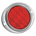 Reese Reflector, Red, Oval, REESE TOWPOWER 86011
