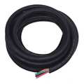 Zoro Select 10 AWG 5 Conductor Portable Cord 600V 25 ft. BK E3649