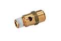 Johnson Controls Relief Valve, 1/4", 0 to 25 psi, Brass A-4000-144