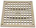 Jay R. Smith Manufacturing Galvanized; Top: Nickel Bronze, Grate, Sanitary Drains 3100G