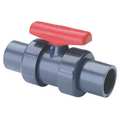 Spears 2" Socket PVC Ball Valve Inline 3622R-020