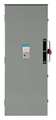 Siemens Nonfusible Single Throw Safety Switch, Heavy Duty, 240V AC, 2PST, 200 A, NEMA 3R DTNF224R