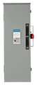 Siemens Fusible Safety Switch, Heavy Duty, 240V AC, 3PST, 60 A, NEMA 3R DTF322R
