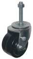 Zoro Select Swivel Stem Caster, Phenolic, 3 in., 350 lb 20TM59