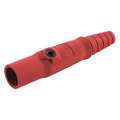 Hubbell Connector, 3R, 4X, 12, Male, Red, 8-2 HBL15MR