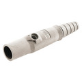 Hubbell Single Pole Connector, Male, White HBL15MBW