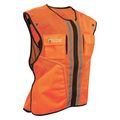 Falltech Construction Safety Vest, Orange, S/M 5056SM