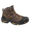 Keen Size 14 EE Men's Hiker Boot Steel Work Boot, Brown 1011242