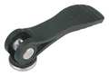 Kipp Cam Lever, Plastic Handle, Black, Size: 1, D=10-32, A=71, 5, B=22, Comp: Stainless Steel K0646.15311A1