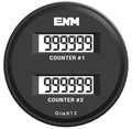 Enm Electronic Counter, 6 Digits, LCD T39FB48