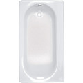 American Standard Recess Bath with Luxury Ledge, 60 in L, 34 in W, White, Americast(R) 2394202.020