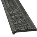 Wooster Products Stair Nosing, Black, 48in W, Cast Iron FG101.4-4