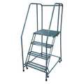 Cotterman 70 in H Steel Rolling Ladder, 4 Steps, 450 lb Load Capacity 1004R2630A1E30B3C1P6