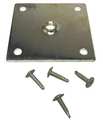 True Castor or Leg Mounting Plate, T Series 891441