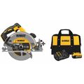 Dewalt Portable Band Saw, 20 V, 44 7/8 in L Blade, Battery Included DCS374B/ DCB205CK