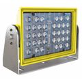 J.W. Speaker LED Safety Light, Blue, 24V, Yellow Housing 0552301