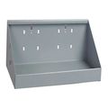 Triton Products 18 In. W x 6-1/2 In. D Gray Epoxy Coated Steel Shelf for LocBoard 56186