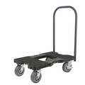 Snap-Loc Super-Duty Push Cart Dolly, Black, 1800 Lb SL1800P6B