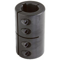 Climax Metal Products ISCC-200-200-KW One-Piece Industry Standard Clamping Coupling with Keyway ISCC-200-200-KW