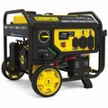 Champion Power Equipment Portable Generator, Gasoline/Propane, 3,285 W/3,650 W Rated, 4,500 W Surge, Electric, Recoil Start 201157