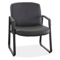 Lorell Guest Chair, 27.3"L35"H, LeatherSeat LLR84587
