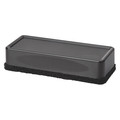 Lorell Dry Erase Board Eraser, Black LLR24850