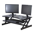 Lorell Deluxe Adjustable Desk RiserBlack LLR99759