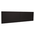 Lorell Door Kit60" WidthSteelBlack LLR79175