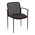 Lorell Reception Side Guest Chair, 23.5"L33"H, MeshSeat LLR69506
