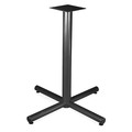 Lorell X-Shaped Base Lorell Hospitality Table Bistro-Height X-leg Table Base, 36 W, 36 L, 40.75 H, Black LLR34420