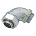 Raco Liquidtight Connectr, 90 deg., 2-1/2", Stl 3430