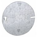 Raco Electrical Box Cover, Round, 892, Flat, Blank 892