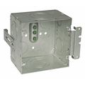 Raco Electrical Box, 66.7 cu in, Outlet Box, Steel 260H
