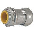 Raco Connector, Emt Compr, Insul, 4", Steel 2966