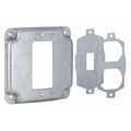 Raco Electrical Box Cover, Square, Steel 808U