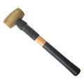 American Hammer Hammer, Brass, Wood, 2", 3.5 lb. AM3.5BRXWG