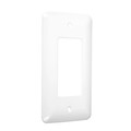 Taymac Decorator Princess Wall Plates, Number of Gangs: 1 Metal, Smooth Finish, White WRW-R