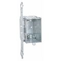 Raco Electrical Box, 18 cu in, Switch Box, 1 Gang, Steel, Rectangular 605