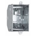 Raco Electrical Box, 10.5 cu in, Switch Box, 1 Gang, Steel, Rectangular 473