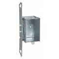 Raco Electrical Box, 12.5 cu in, Switch Box, 1 Gang, Steel, Rectangular 505