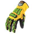 Ironclad Performance Wear Mechanics Gloves, Impact Protection, L, PR SDXG2-04-L