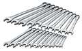 Sk Professional Tools Combo Wrench Set, Chrome, 8-32mm, 23 Pc 86225