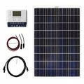 Grape Solar Polycrystalline Solar Panel Kit, 100 W, 18V DC, 5.23 A, 36 Cells, 4mm PVC GS-100-KIT