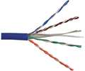 Carol Cable, Cat 6, 23 AWG, 1000 ft, Blue CR6.30.07