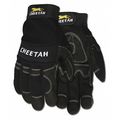 Mcr Safety Mechanics Gloves, 2XL, Black 935CHXXL