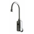 Chicago Faucet Gooseneck Electonic Sensor Faucet, 2 Handles WWG116.214.AB.1T