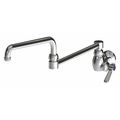 Chicago Faucet Single Hole Mount, 1 Hole Single Supply Sink Faucet, Chrome plated 332-DJ24ABCP